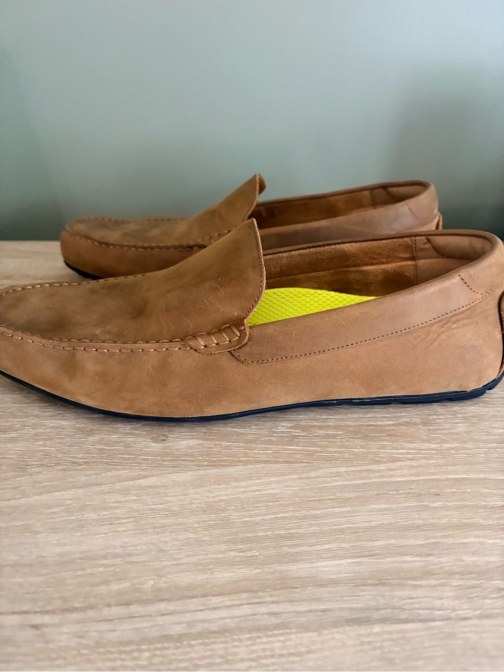 Florsheim Comfortech Classic Brown Men's Slip-On Loafers - Casual Driving Shoes